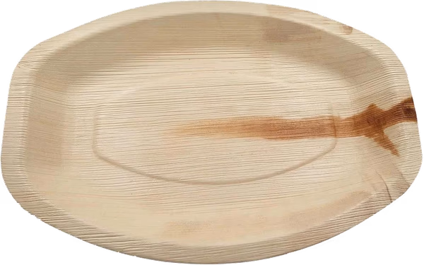 7x11 Oval Areca Leaf Plate Tray wholesale exporter catalog